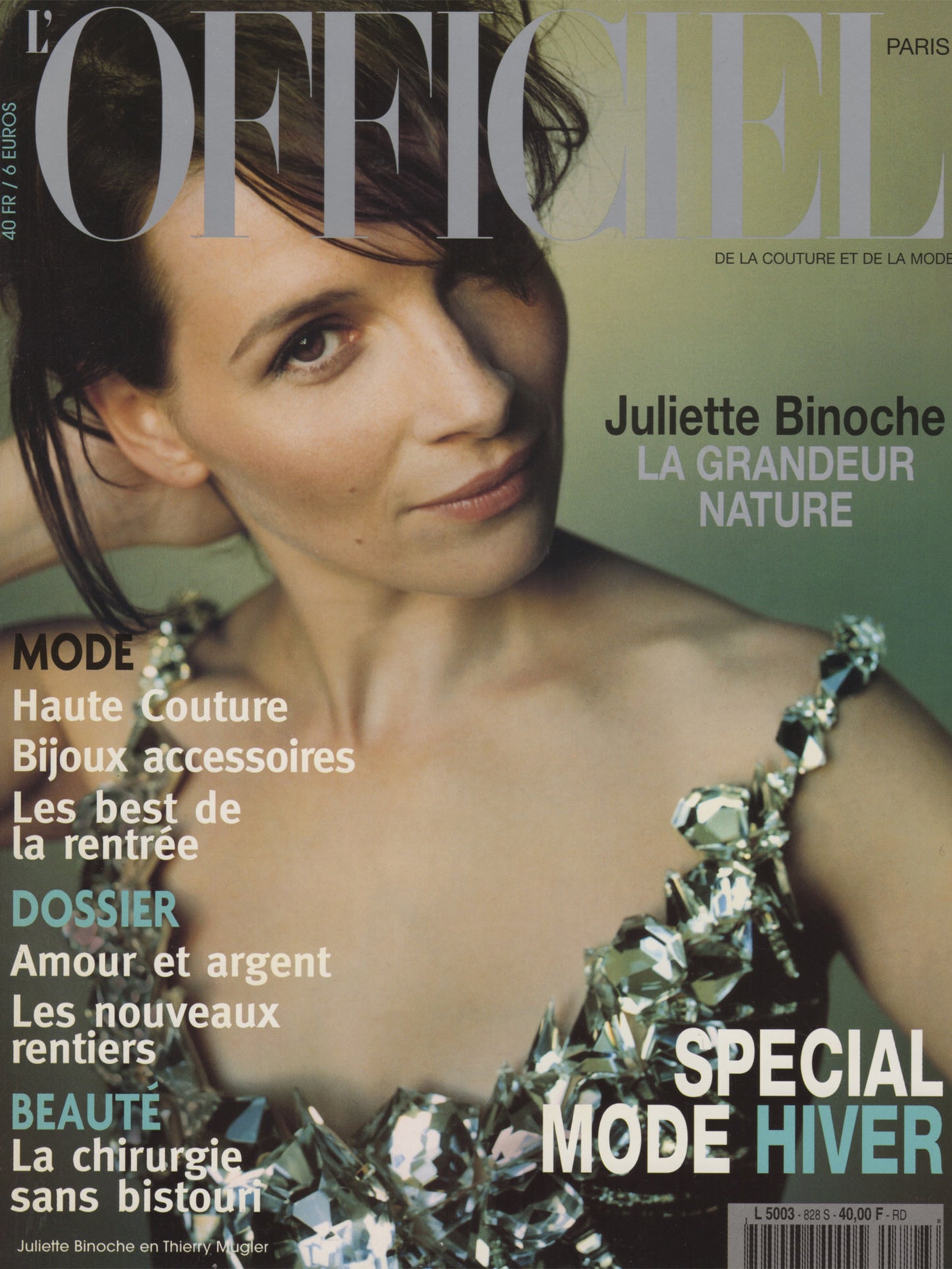 L'OFFICIEL PARIS September 1998