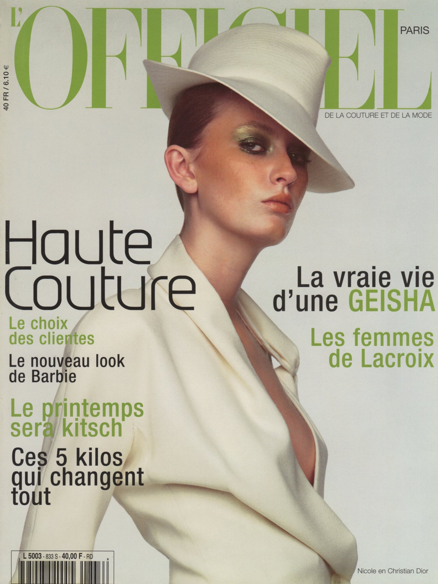 L'OFFICIEL PARIS March 1999