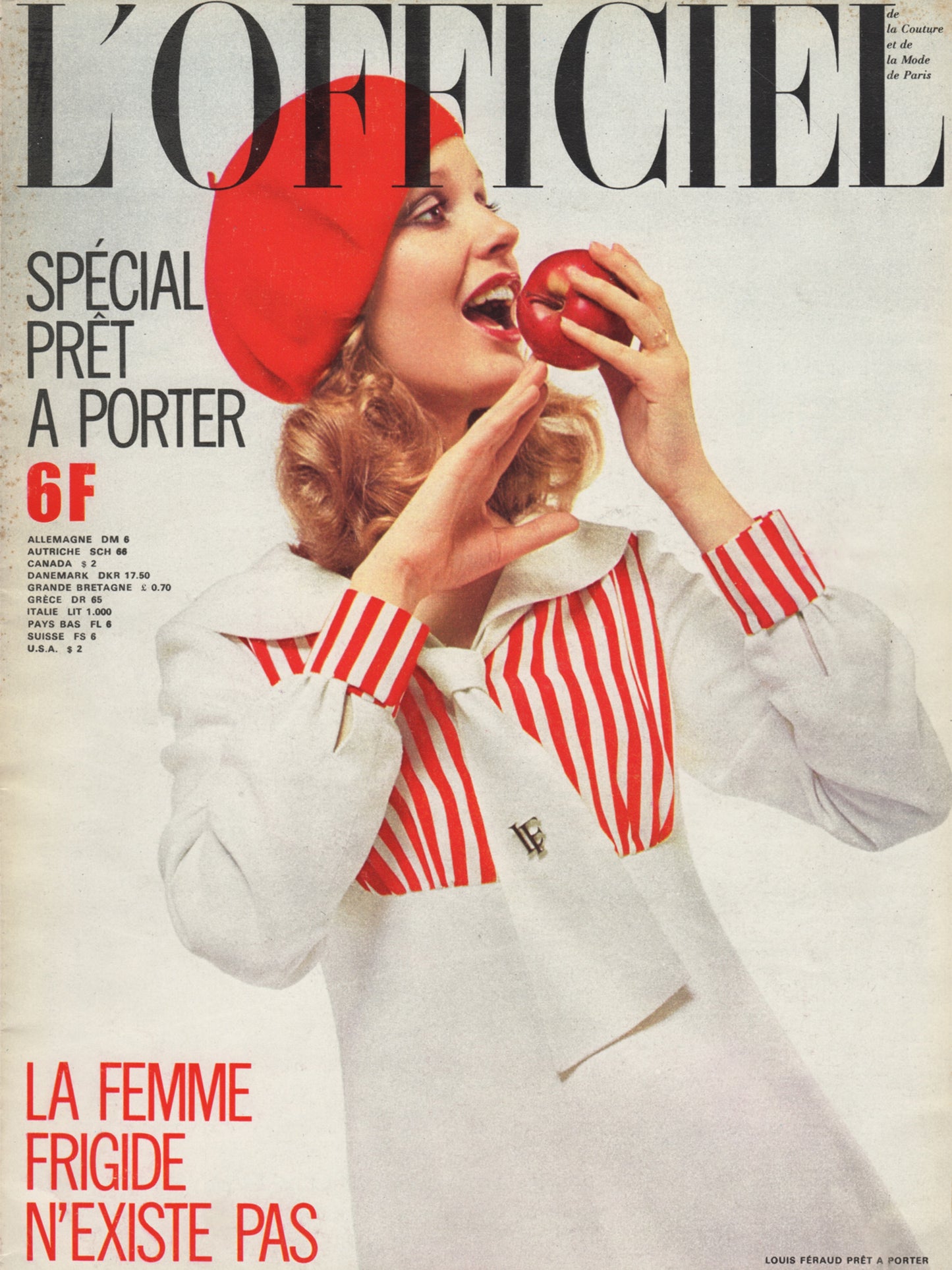 L'OFFICIEL PARIS April 1972