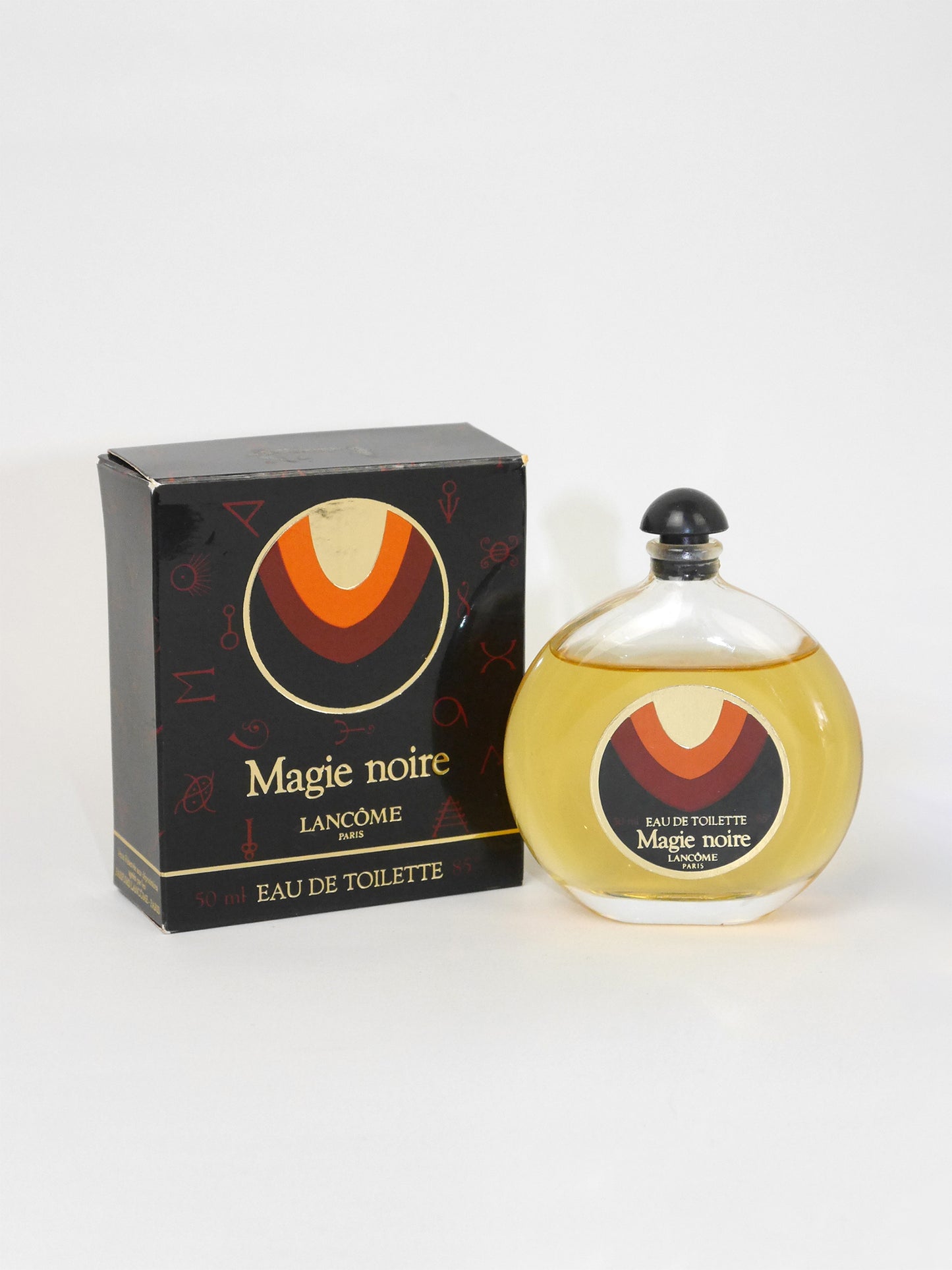 LANCÔME Magie Noire (1978) 50 ml Eau de Toilette EdT Splash 1970s Vintage Perfume Parfum First Version