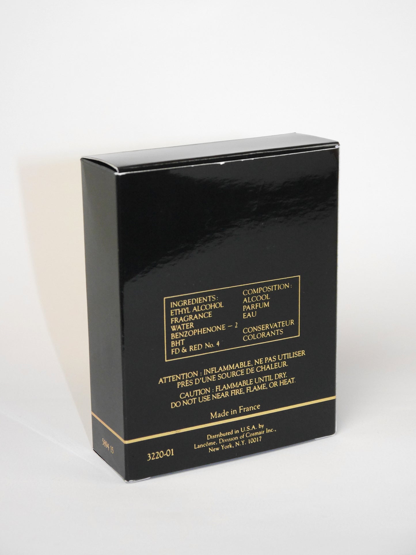 LANCÔME Magie Noire (1978) 50 ml Eau de Toilette EdT Splash 1980s Vintage Perfume Parfum