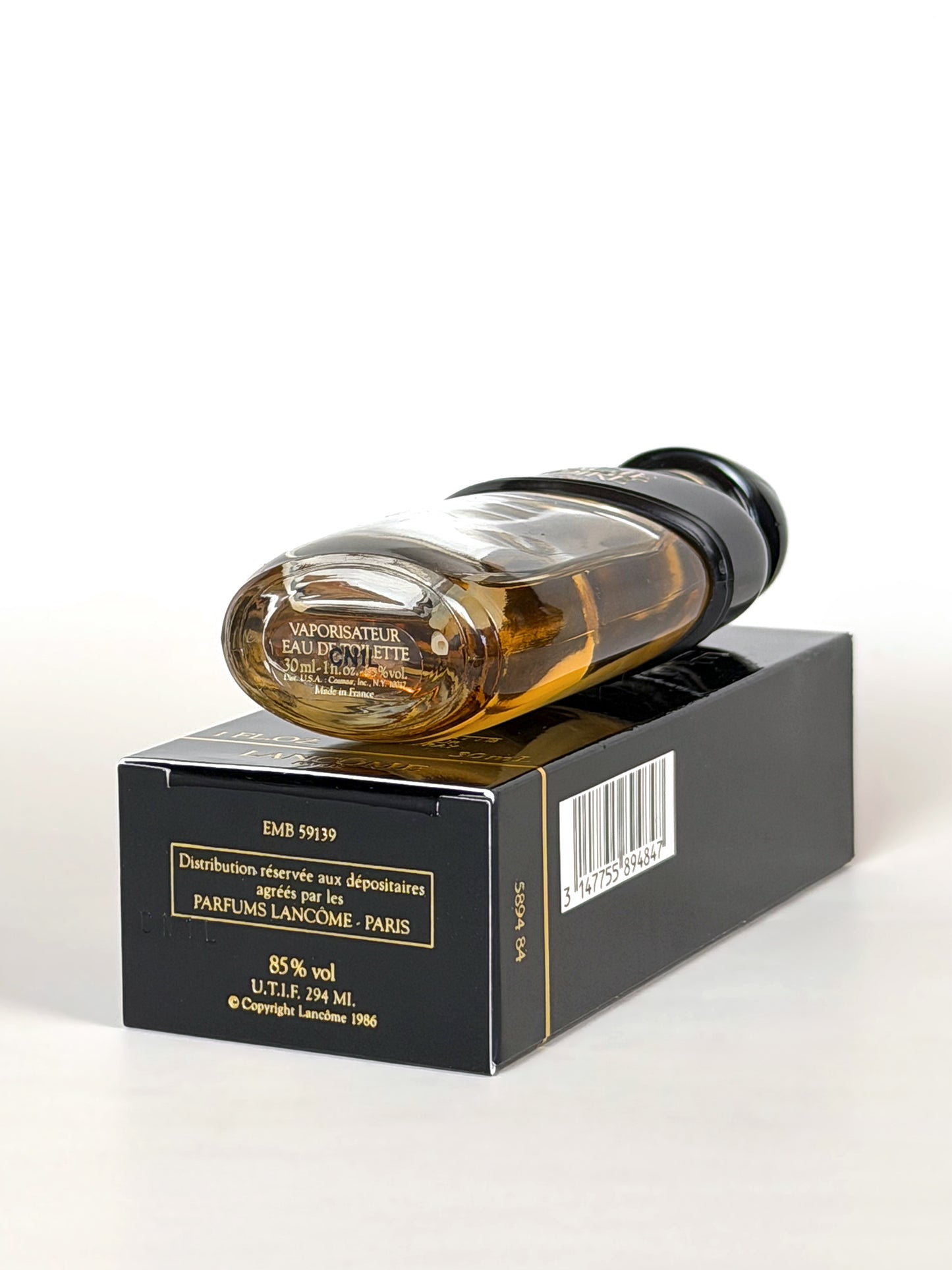 LANCÔME Magie Noire (1978) 30 ml Eau de Toilette EdT Spray 1990s Vintage Perfume Parfum