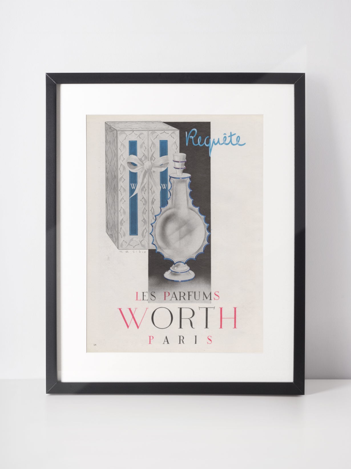 DANA 1947 Vintage Advertisement 1940s Tabu Perfume Print Ad Fragrance Parfum