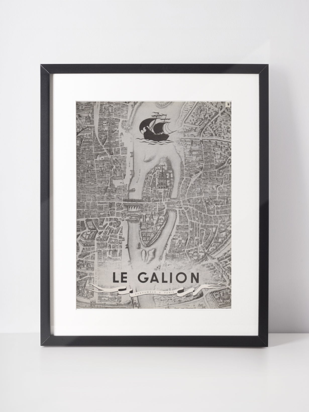 LE GALION 1947 Vintage Advertisement 1940s Perfume Print Ad Fragrance Parfum