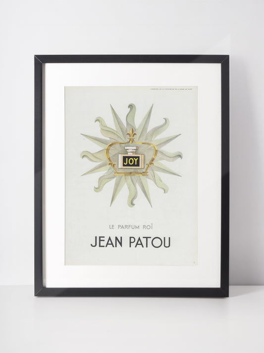 JEAN PATOU 1951 Vintage Print Magazine Advertisement Perfume 1950s