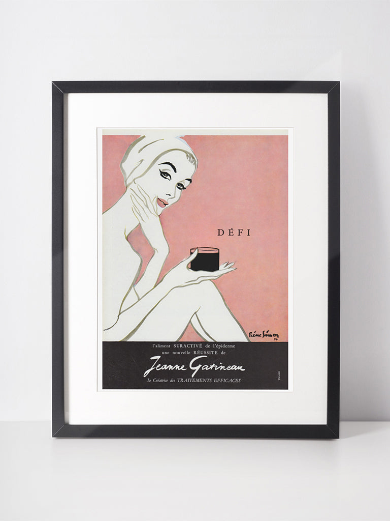 PAYOT 1956 Vintage Advertisement 1950s Beauty Print Ad René Gruau