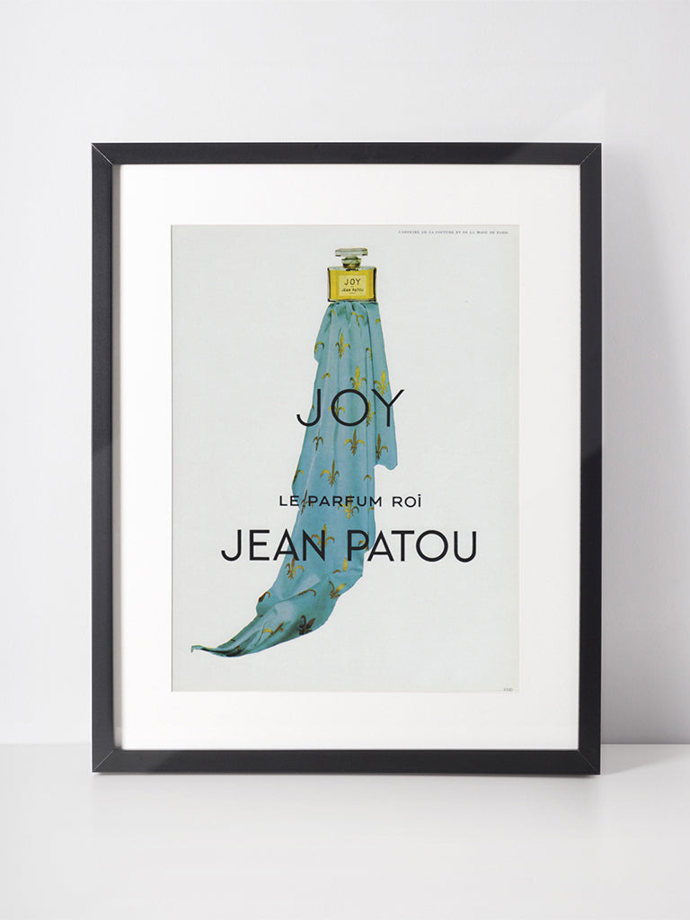 JEAN PATOU 1962 Vintage Advertisement 1960s Perfume Ad Joy Parfum