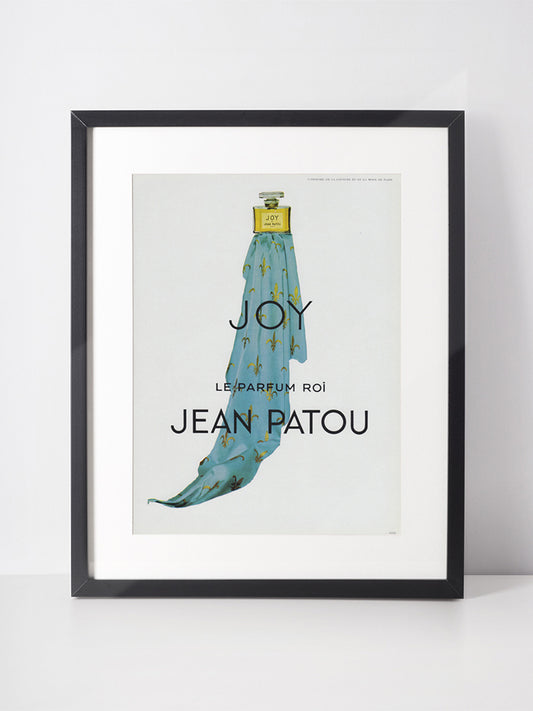 JEAN PATOU 1962 Vintage Advertisement 1960s Perfume Ad Joy Parfum