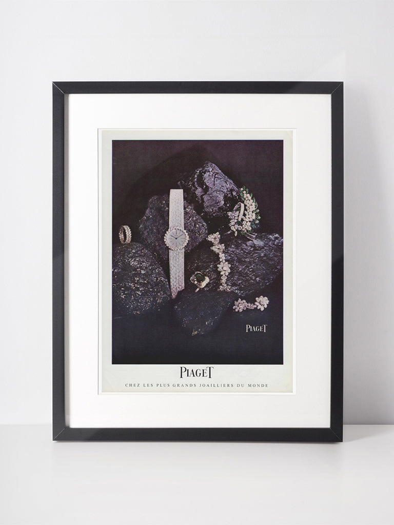 PIAGET 1965 Vintage Advertisement 1960s Jewelry Watch Ad