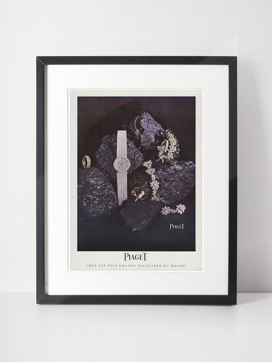 PIAGET 1965 Vintage Advertisement 1960s Jewelry Watch Ad