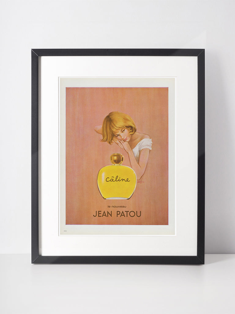 HERMÈS 1965 Vintage Advertisement 1960s Calèche Perfume Print Ad
