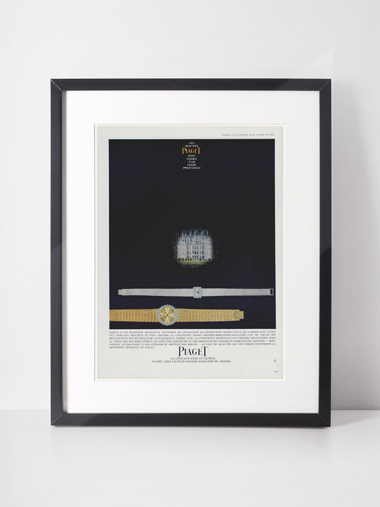 HARRY WINSTON 1966 Vintage Advertisement 1960s Jewelry Ad