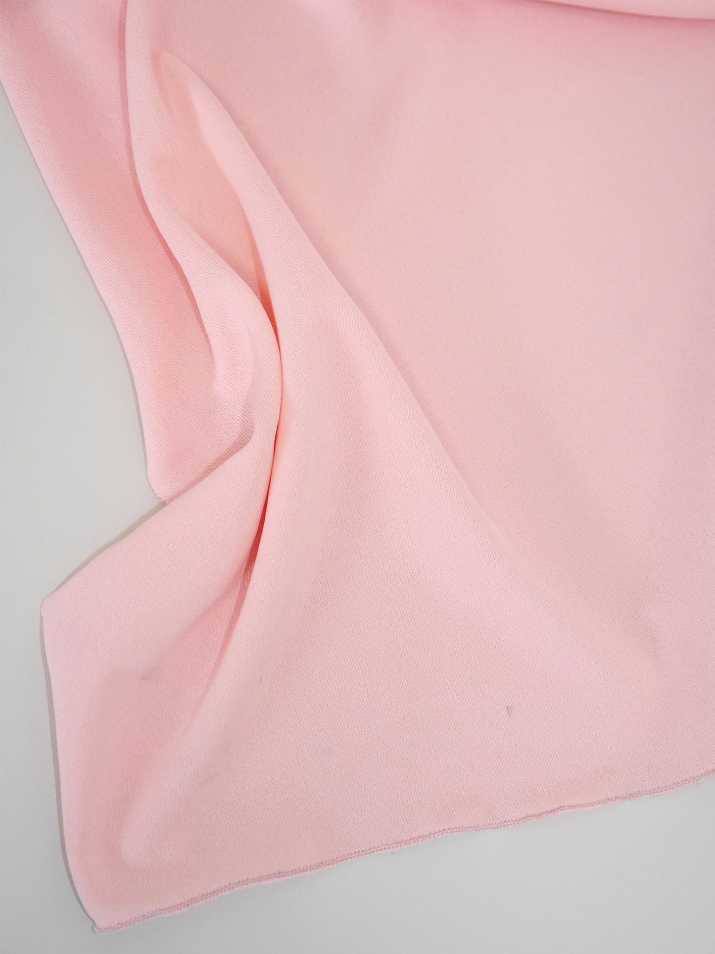 LORIS AZZARO c. 1973 Vintage Pink Silk Goddess Evening Gown w/ Rhinestone Details Size S