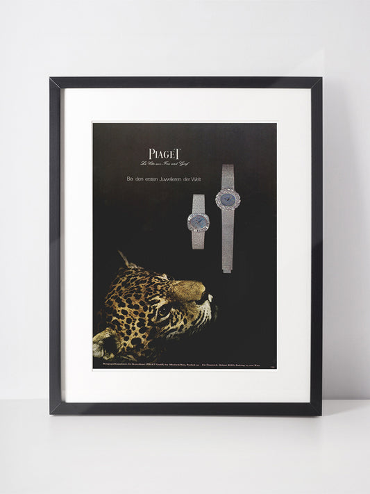 PIAGET 1971 Vintage Advertisement 1970s Luxury Watches Print Ad