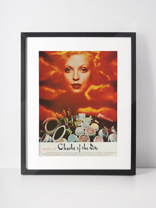 CHARLES OF THE RITZ 1972 Vintage Advertisement 1970s Beauty Print Ad
