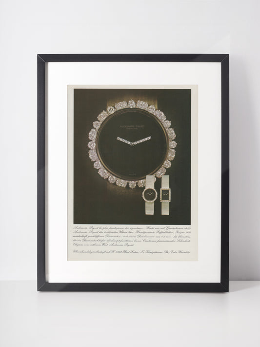 AUDEMARS-PIGUET 1973 Watches Vintage Print Advertisement