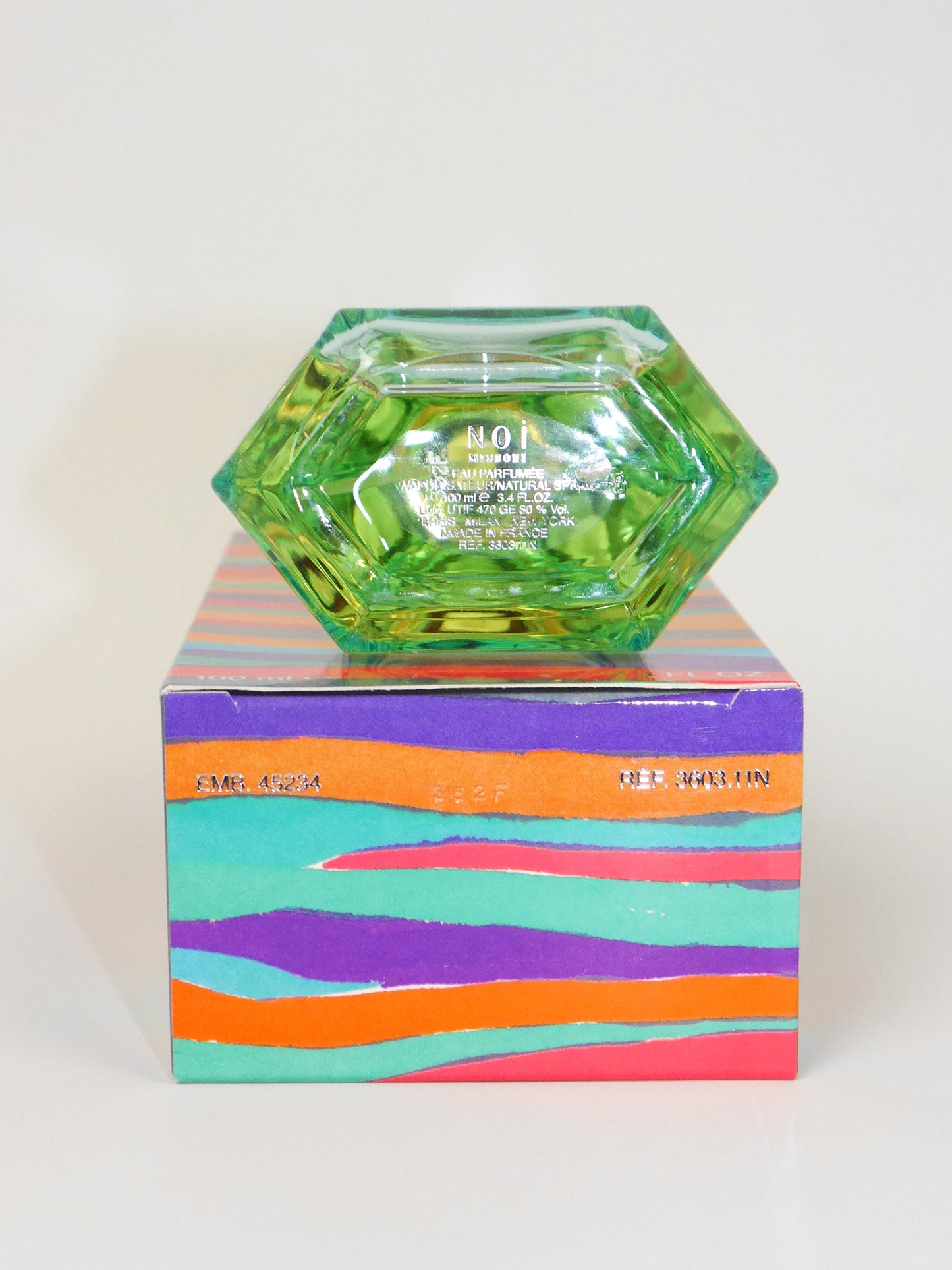 MISSONI Noi (1993) 100 ml Eau Parfumée Natural Spray Vaporisateur 1990s Vintage Perfume Parfum