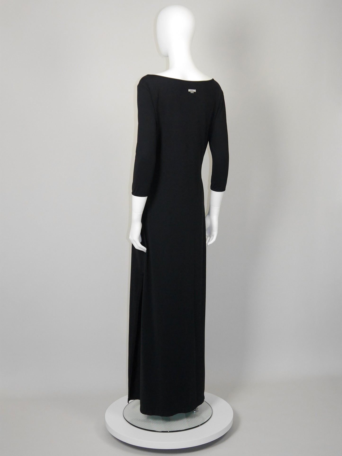 MOSCHINO 1990s 2000s Vintage Millennium Mood Maxi Dress Size L