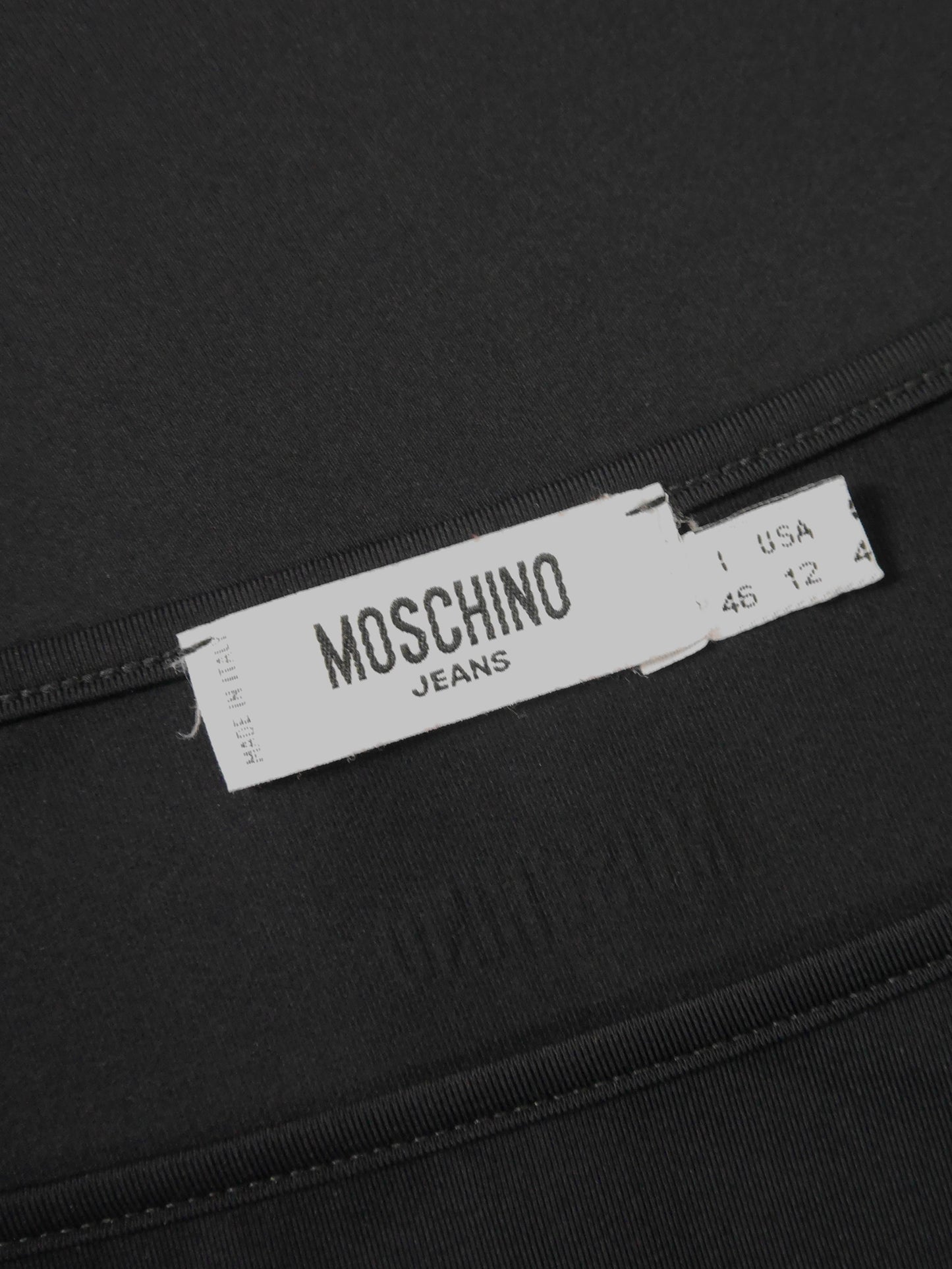 MOSCHINO 1990s 2000s Vintage Millennium Mood Maxi Dress Size L