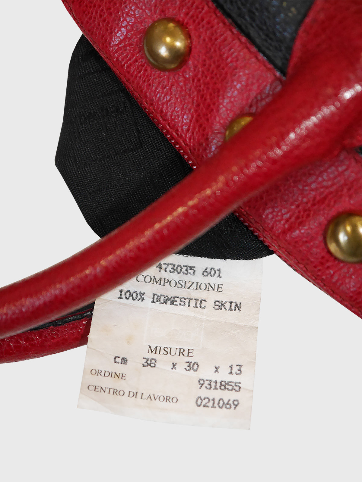 MOSCHINO by Redwall c. 1990 "ART IS LOVE" Vintage Handbag