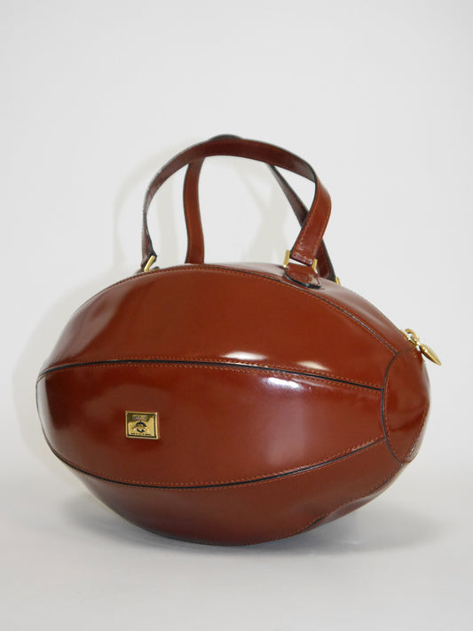 MOSCHINO by Redwall 1990s 2000s Vintage American Football Novelty Handbag