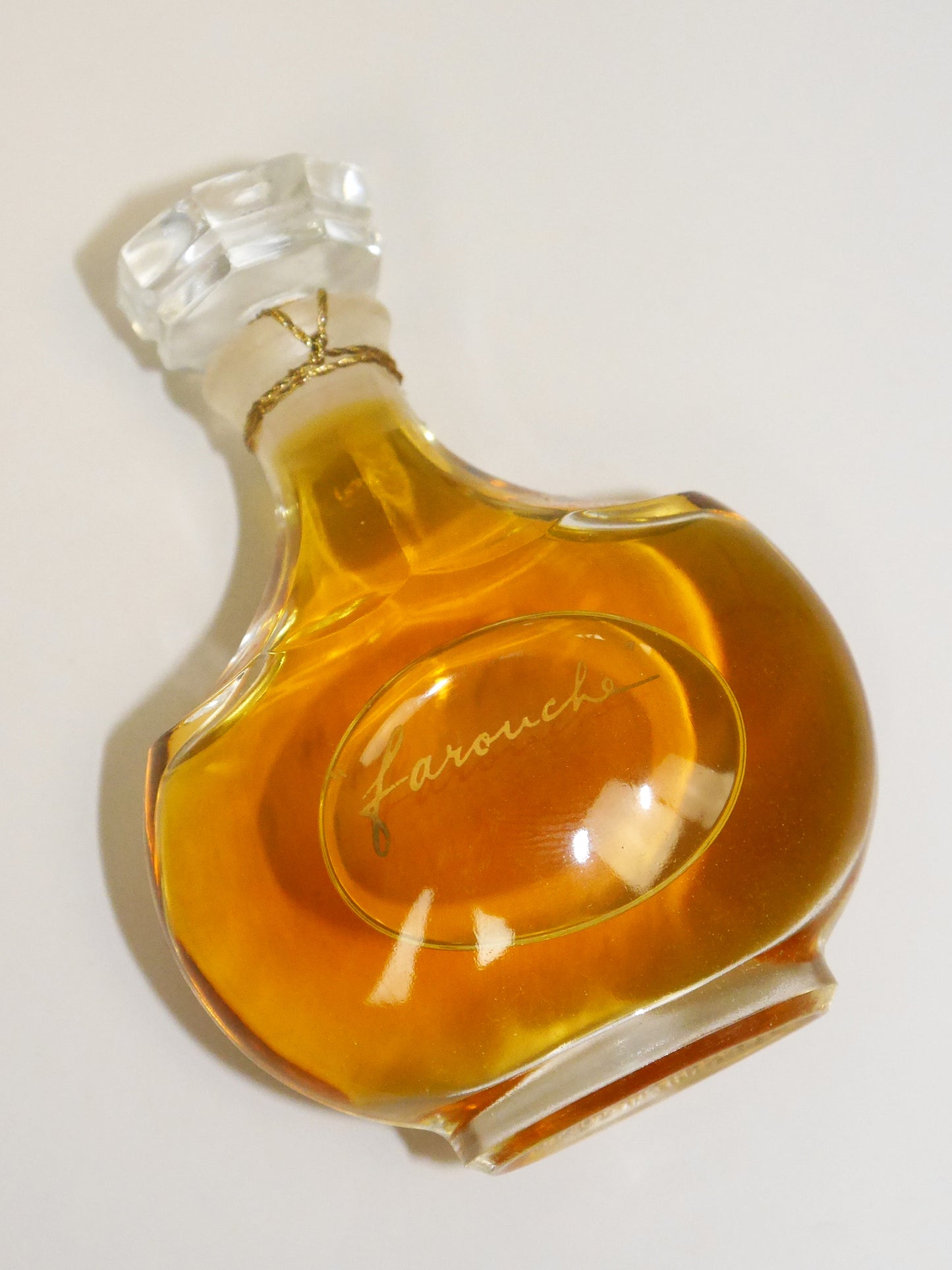 NINA RICCI Farouche (1973) 30 ml Pure Perfume 1970s Vintage Extrait de Parfum Lalique Bottle