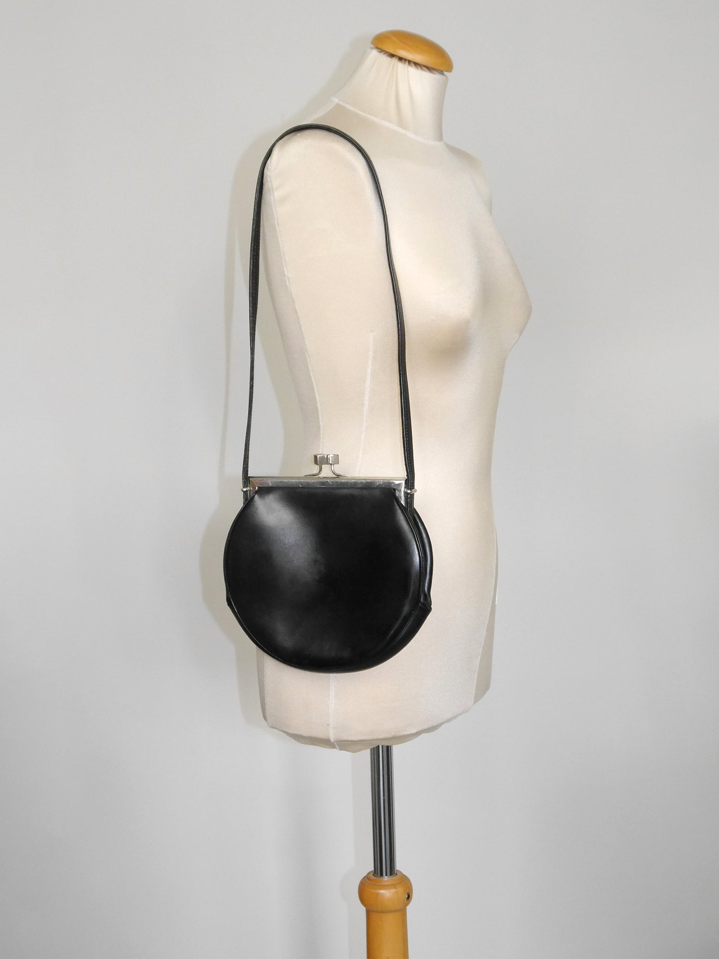 PIERRE CARDIN 1960s Vintage Collectible Space Age Handbag Shoulderbag