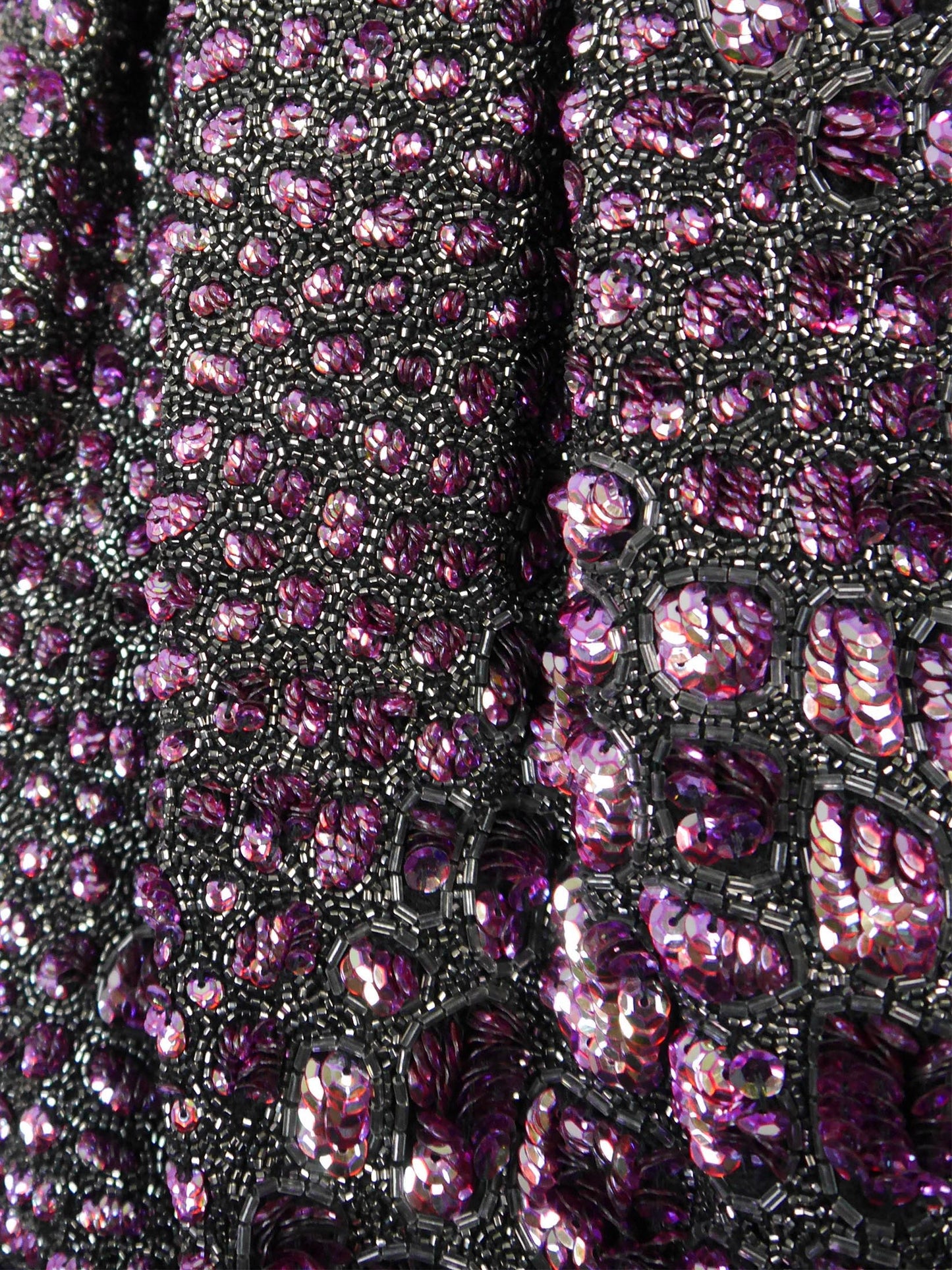 ROBERTO CAVALLI Fall 2012 Vintage Fully Beaded Harness Mini Dress Size XS