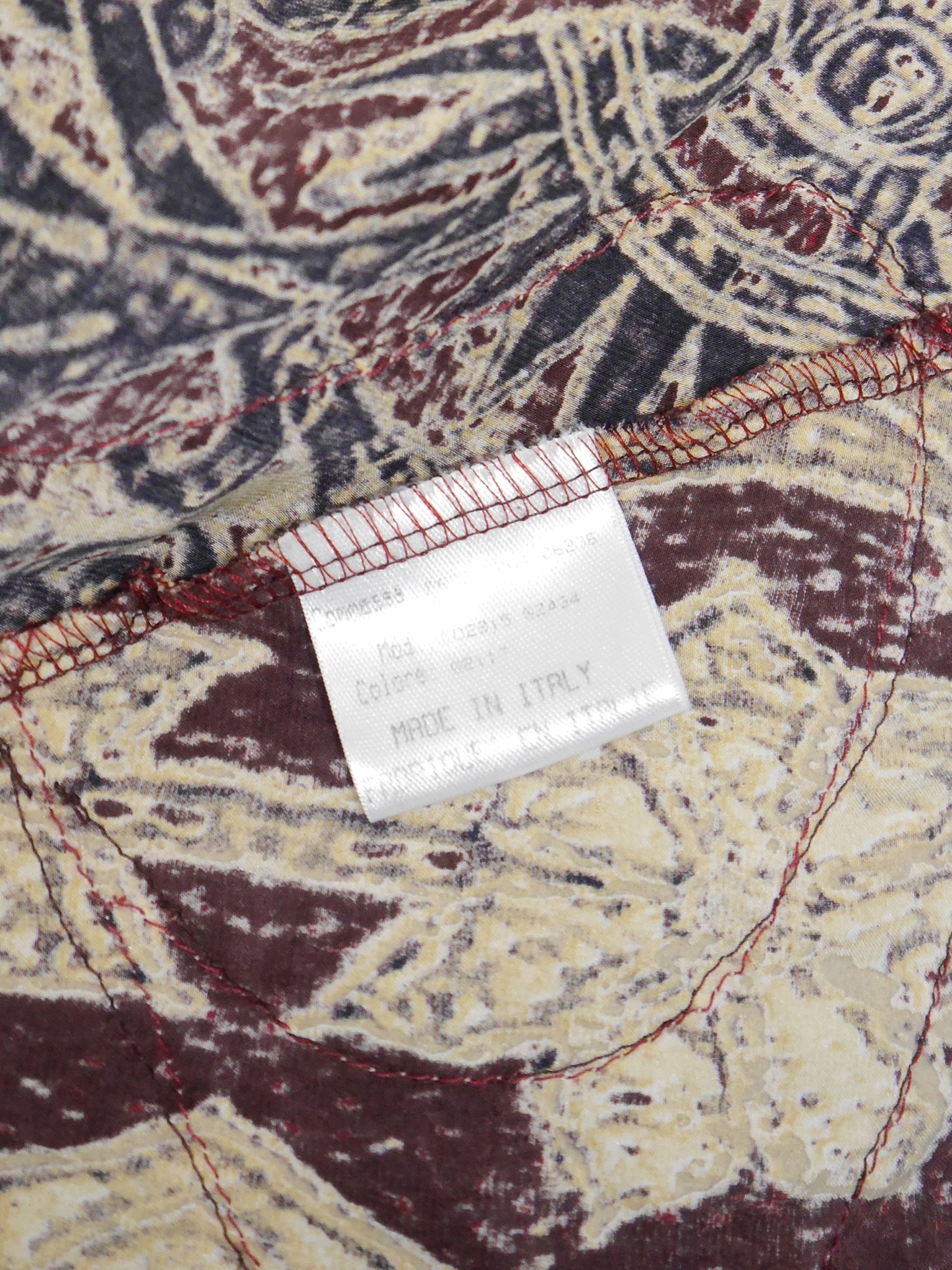 ROBERTO CAVALLI Fall 2004 Vintage Ruffled Silk Mini Slip Dress Size S