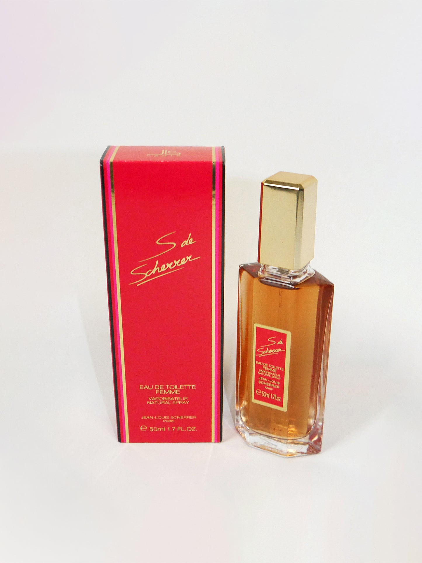 JEAN-LOUIS SCHERRER S de Scherrer (2006) 50 ml Eau de Toilette EdT Natural Spray Vaporisateur 2000s Vintage Perfume Parfum