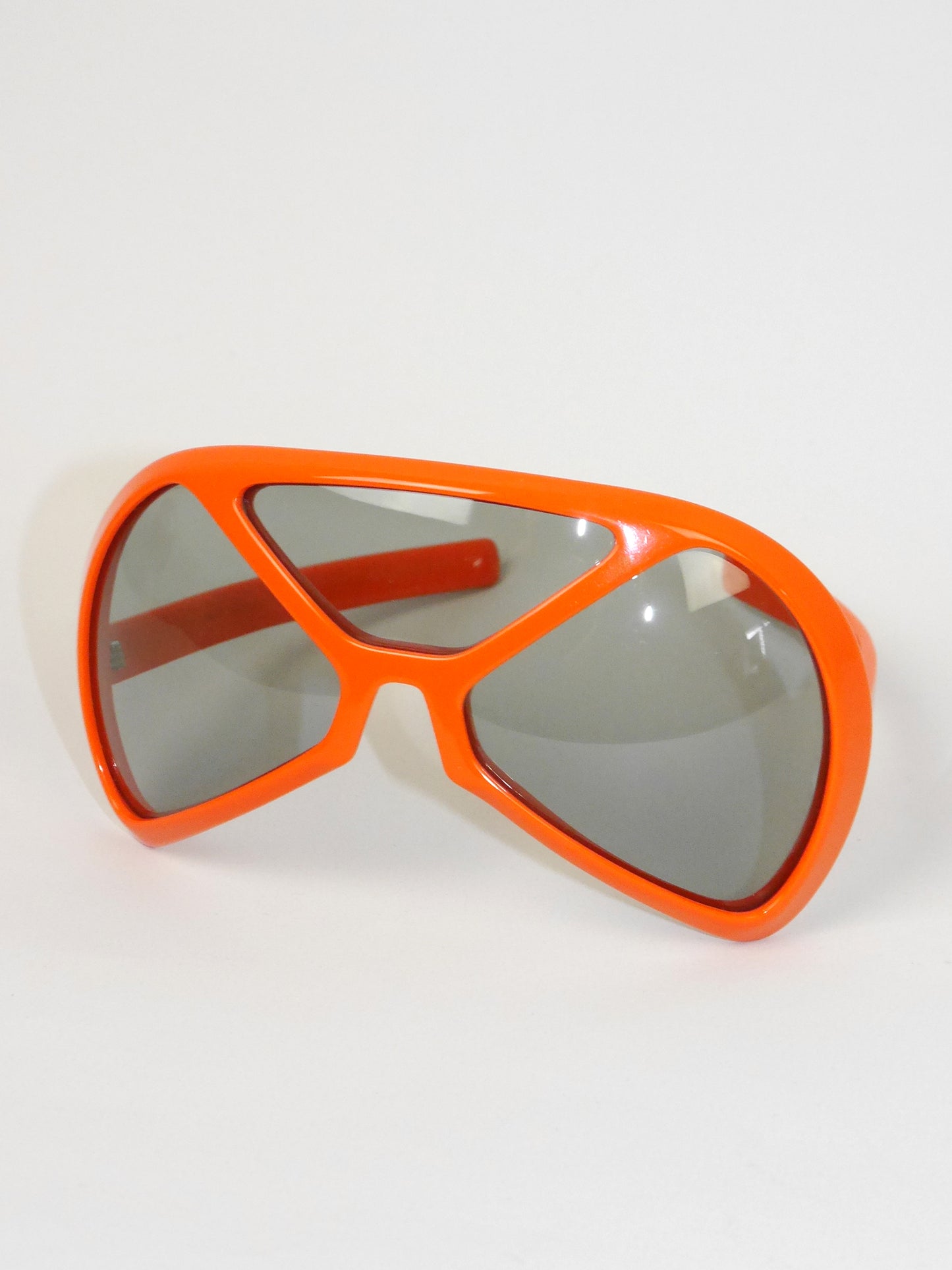 SILHOUETTE Futura 570 1970s Vintage Sunglasses Orange