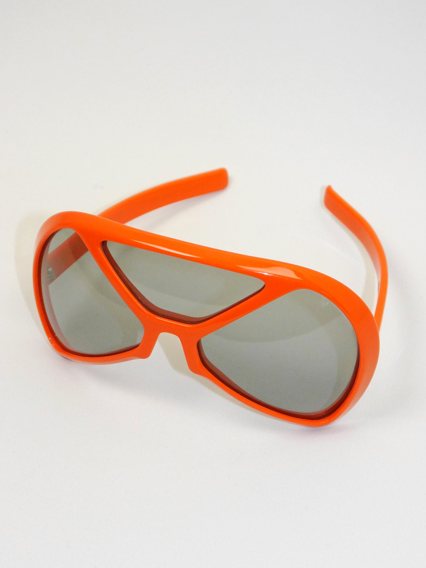SILHOUETTE Futura 570 1970s Vintage Sunglasses Orange