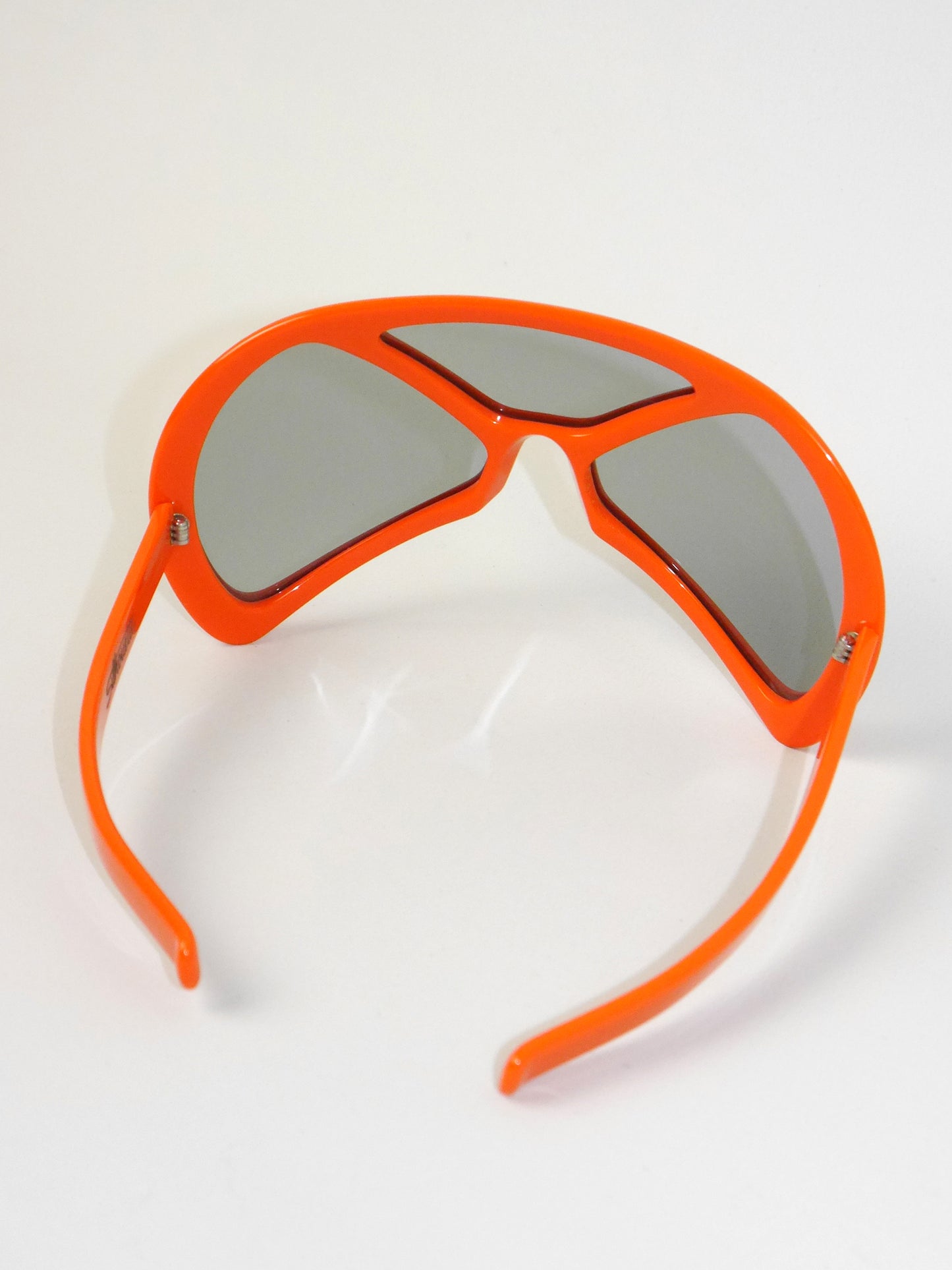 SILHOUETTE Futura 570 1970s Vintage Sunglasses Orange