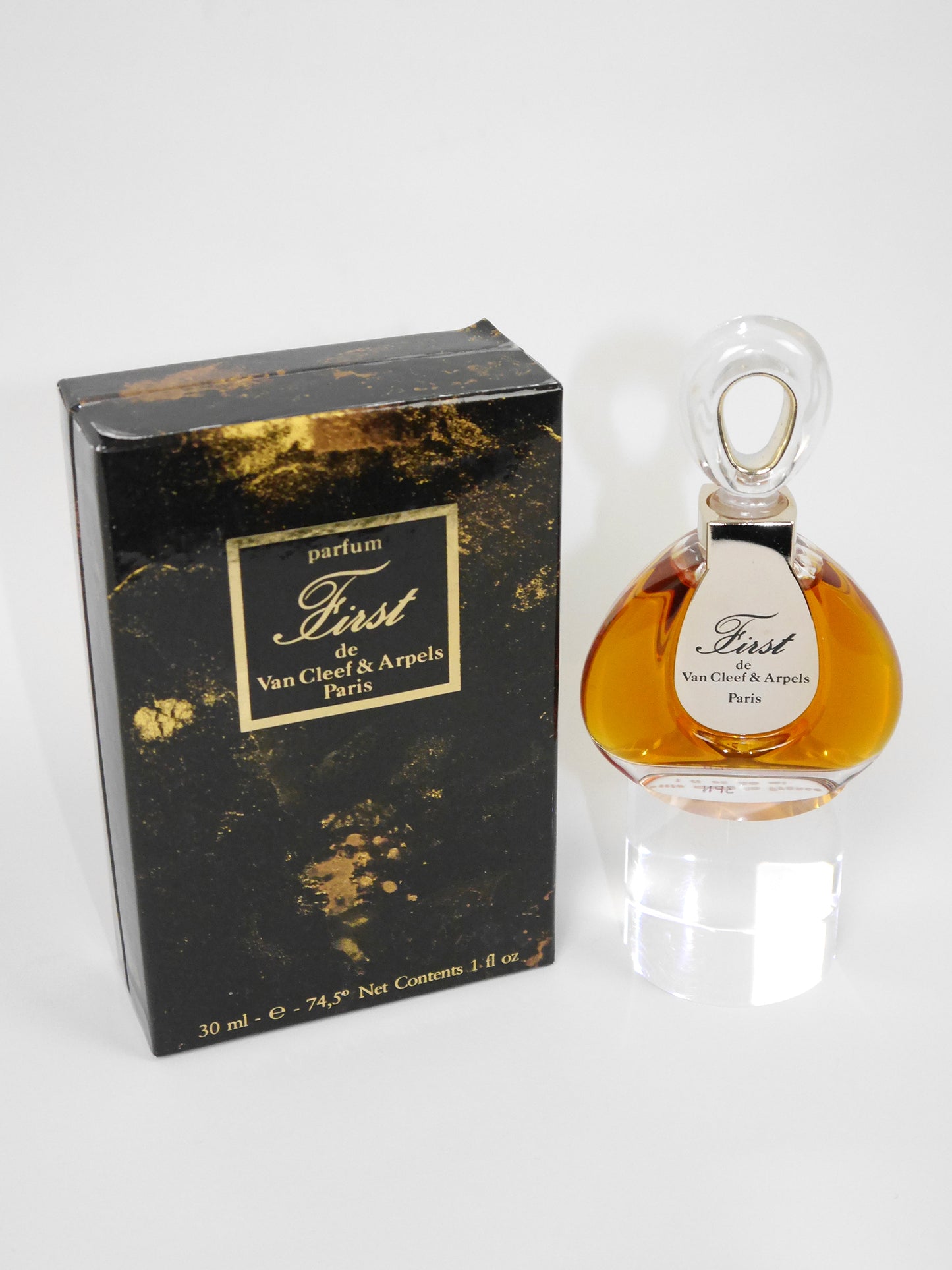 VAN CLEEF & ARPELS First (1976) 30 ml Extrait de Parfum Pure Perfume 1970s First Version