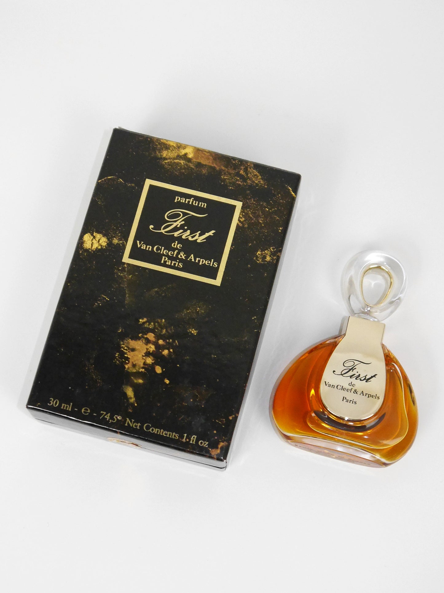 VAN CLEEF & ARPELS First (1976) 30 ml Extrait de Parfum Pure Perfume 1970s First Version