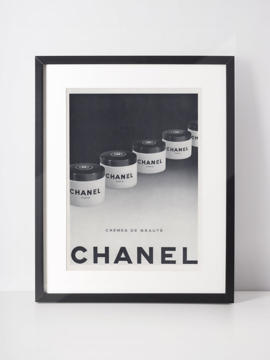 CHANEL 1951 Vintage Advertisement 1950s Beauty Print Ad Cosmetics