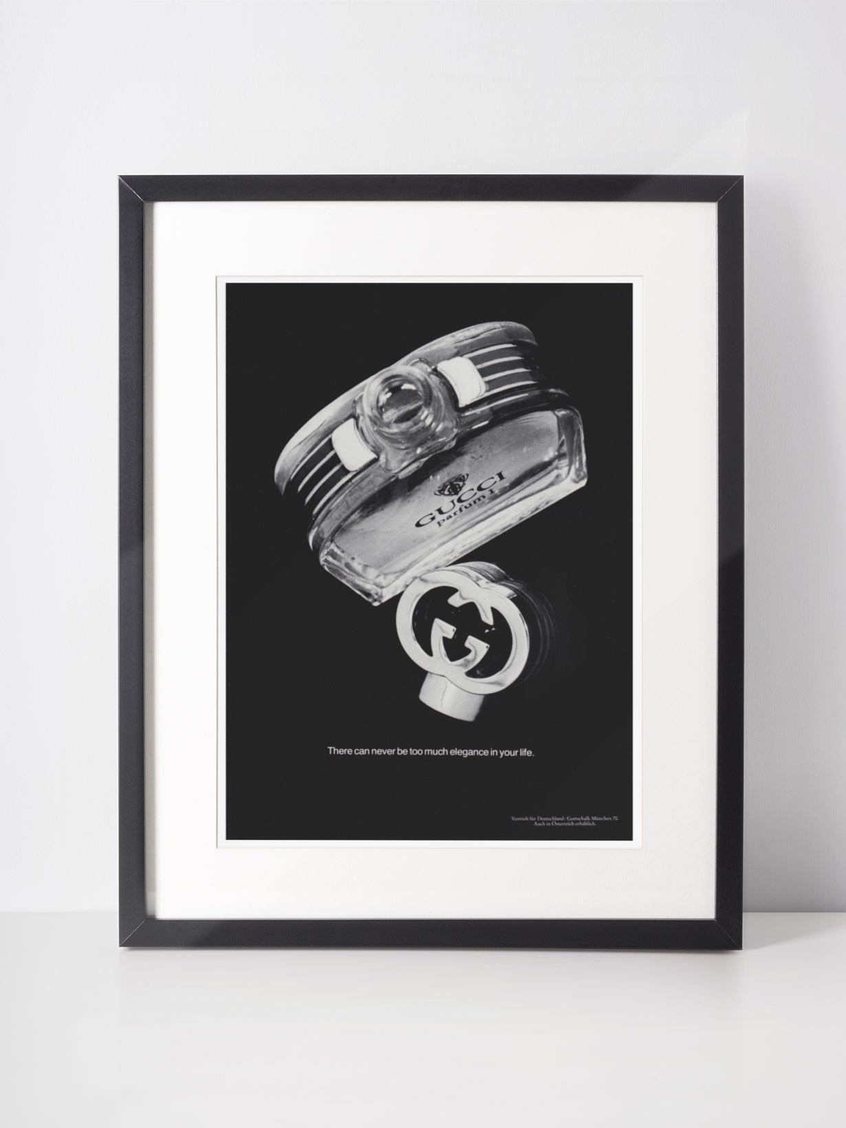 GUCCI 1979 Perfume Vintage Advertisement Parfum Scent Fragrance