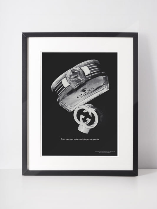 GUCCI 1979 Perfume Vintage Advertisement Parfum Scent Fragrance