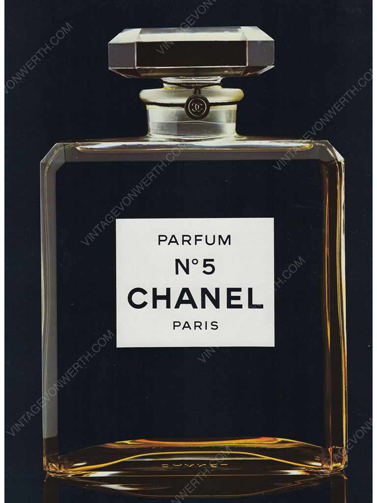CHANEL 1979 No. 5 Perfume Vintage Print Advertisement Fragrance Parfum