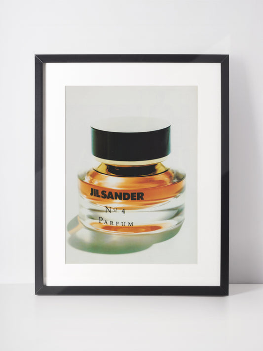 JIL SANDER 1993 Vintage Print Advertisement 1990s Magazine Ad Perfume Fragrance