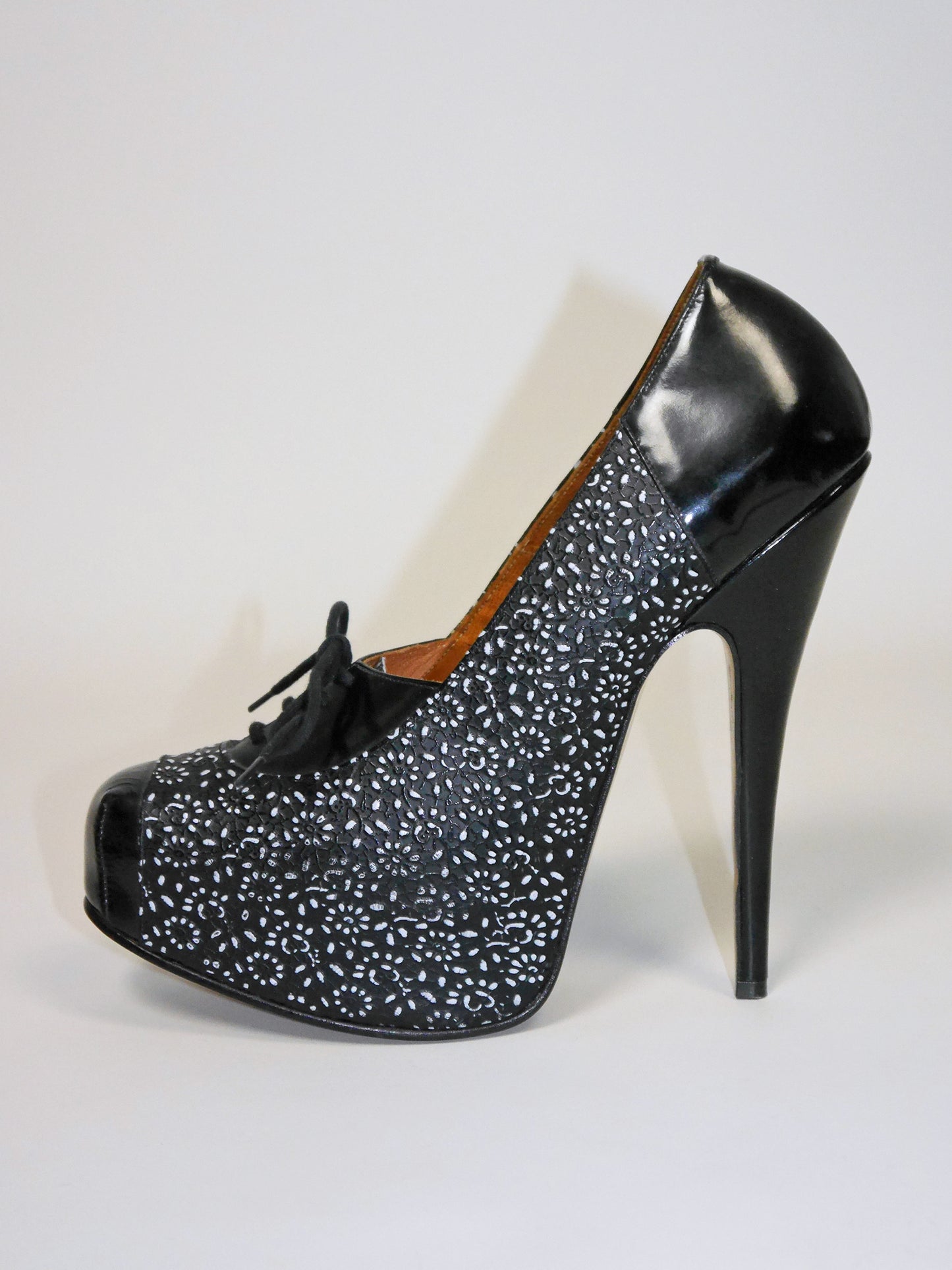 VIVIENNE WESTWOOD Spring 1995 Vintage Elevated Platform Shoes Size UK 5