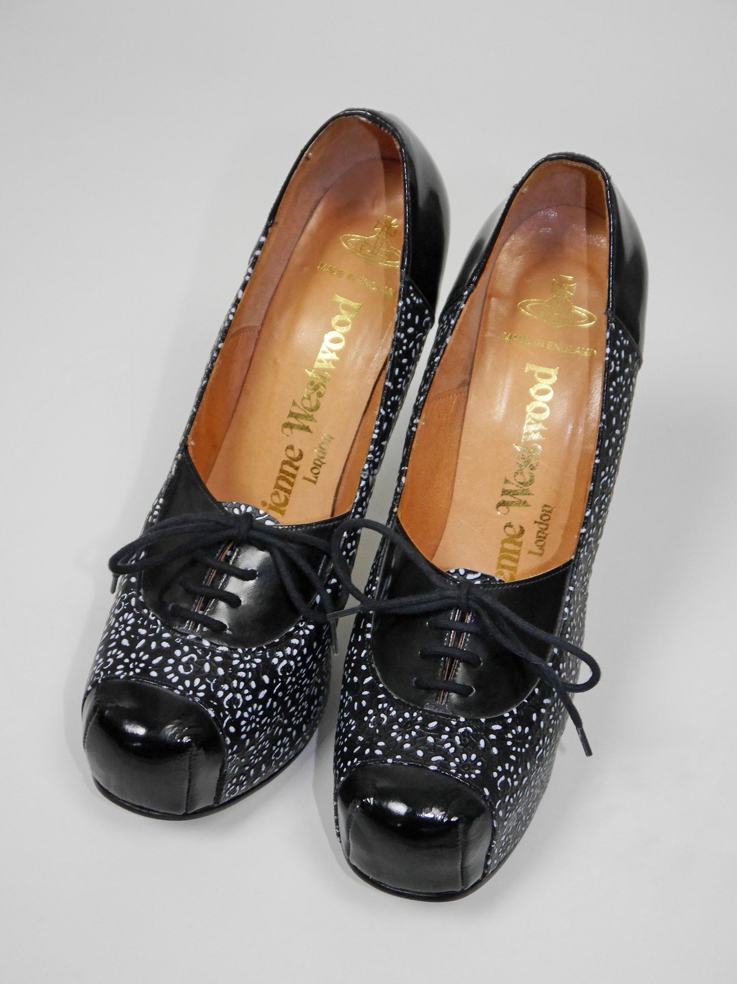 VIVIENNE WESTWOOD Spring 1995 Vintage Elevated Platform Shoes Size UK 5