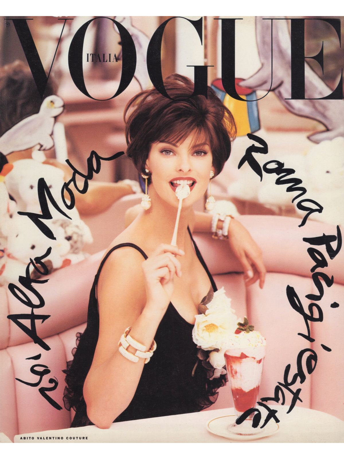 VOGUE ITALIA March 1992 Haute Couture Supplement