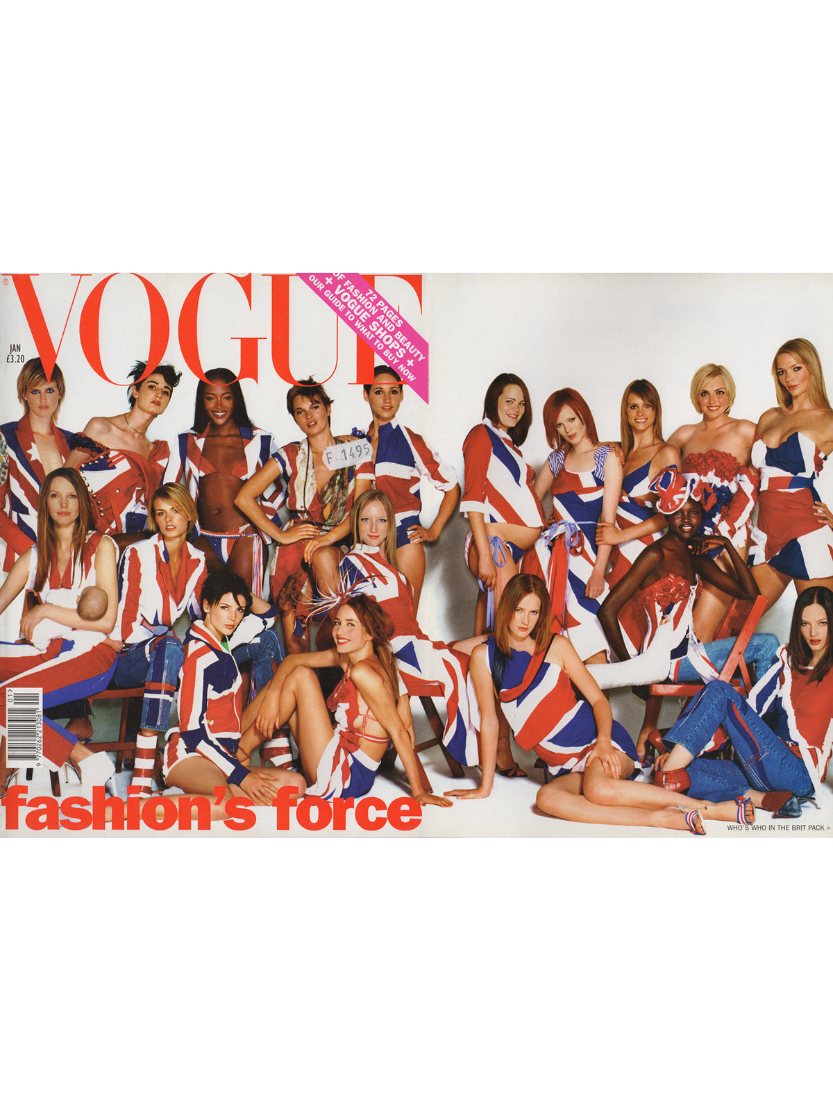 BRITISH VOGUE UK JANUARY 2002 - THE IMPERFECTS