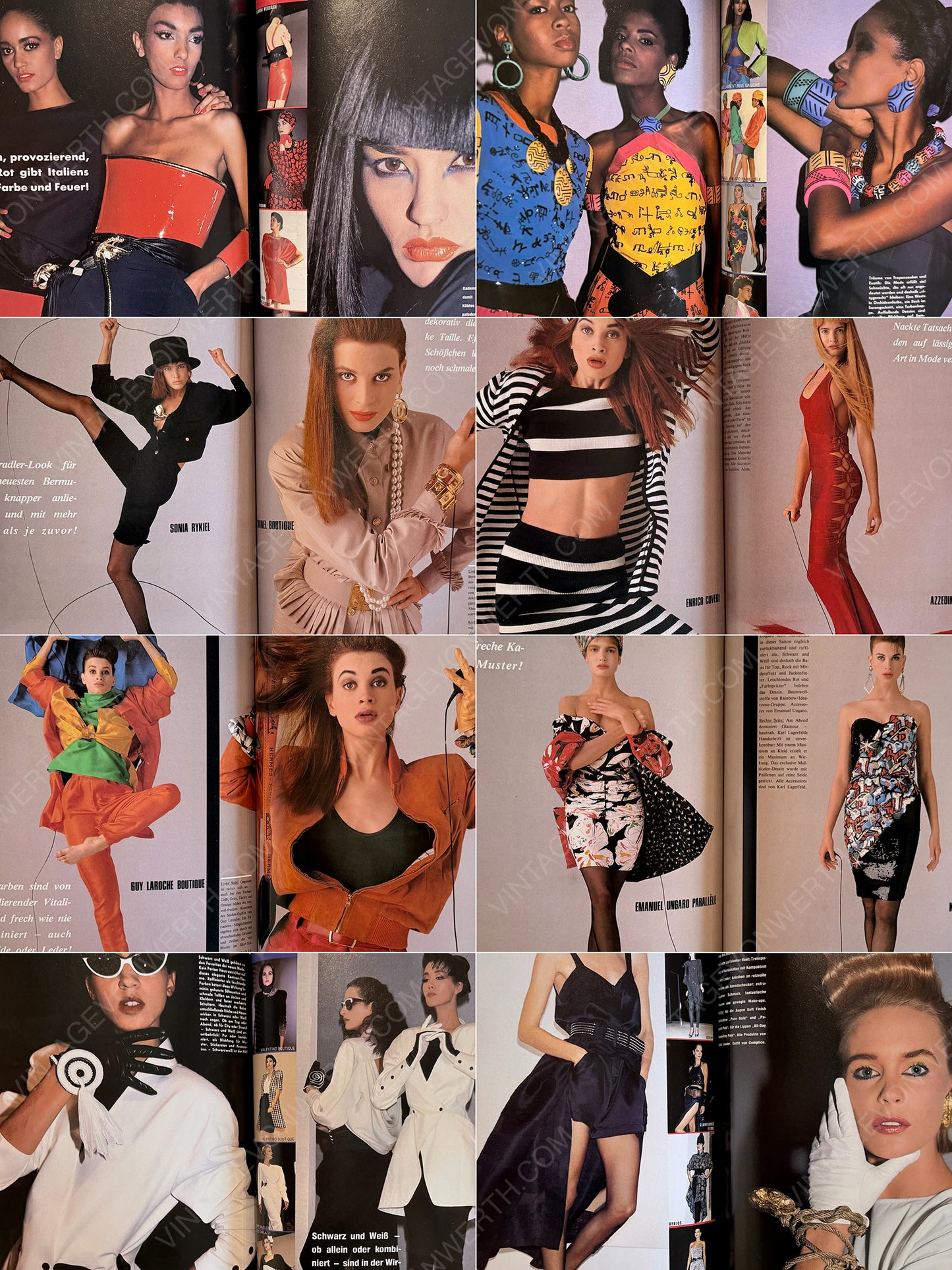 VOGUE GERMANY JANUARY 1986