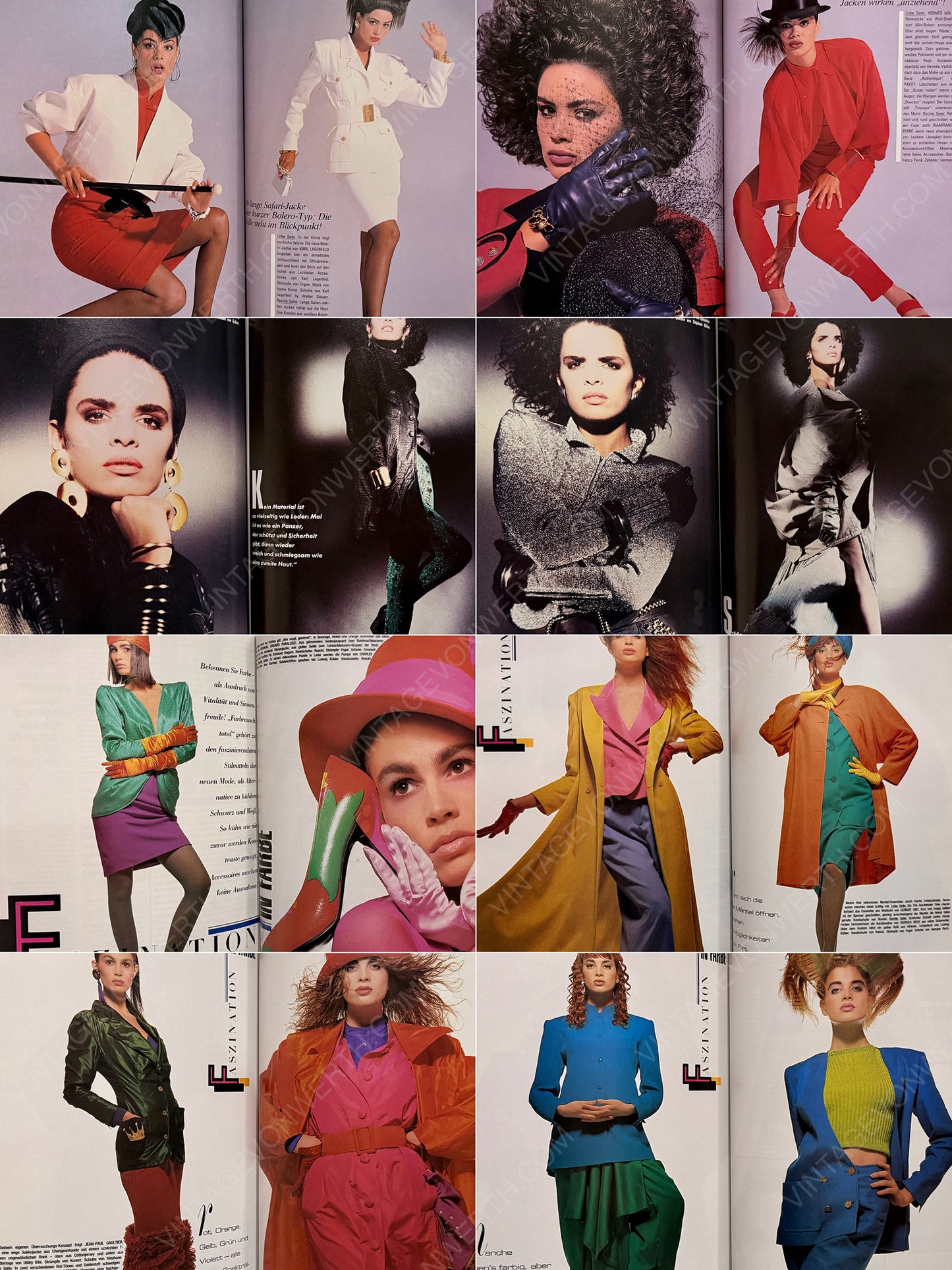 VOGUE GERMANY MARCH 1986