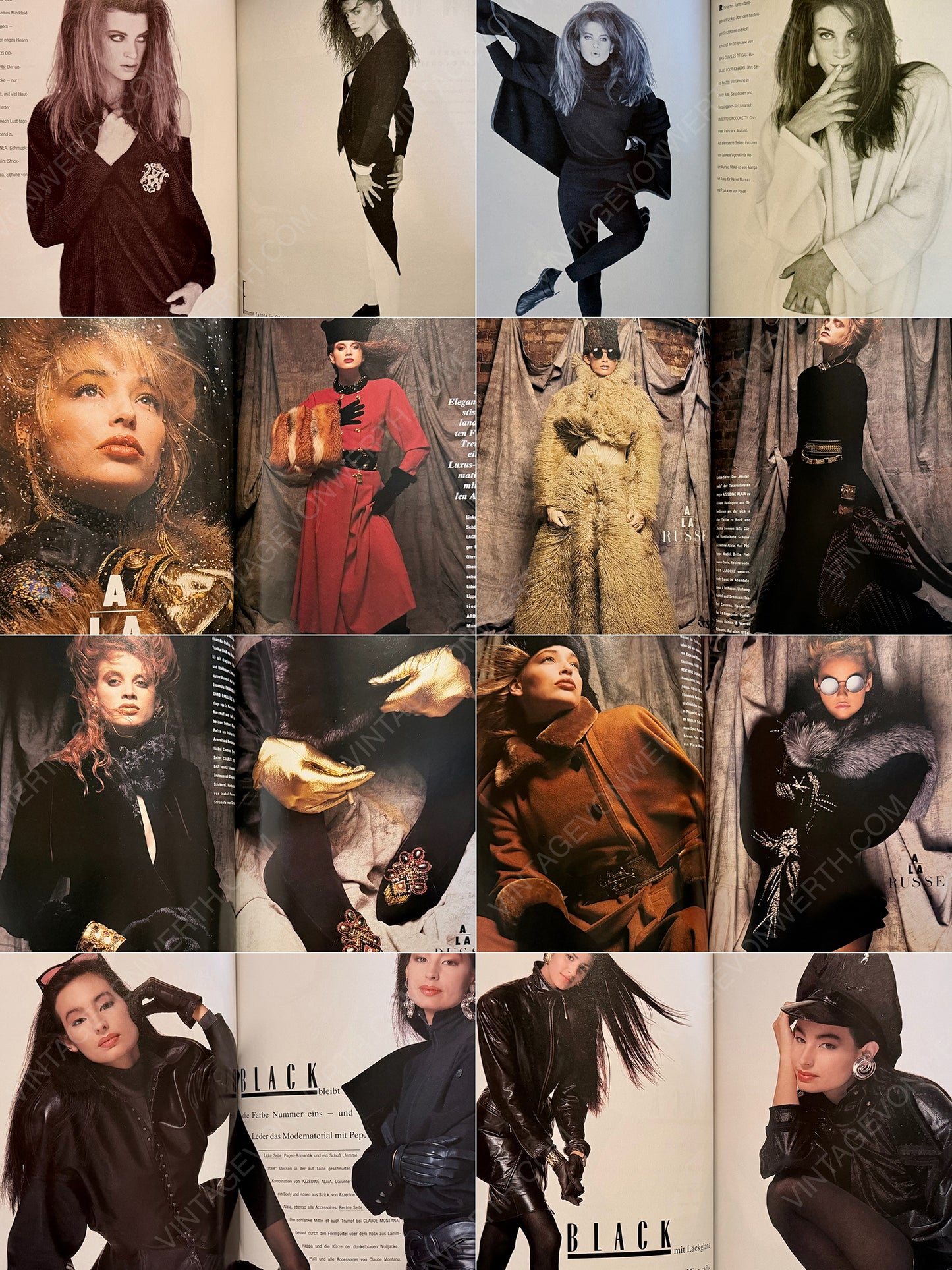 VOGUE GERMANY AUGUST 1986