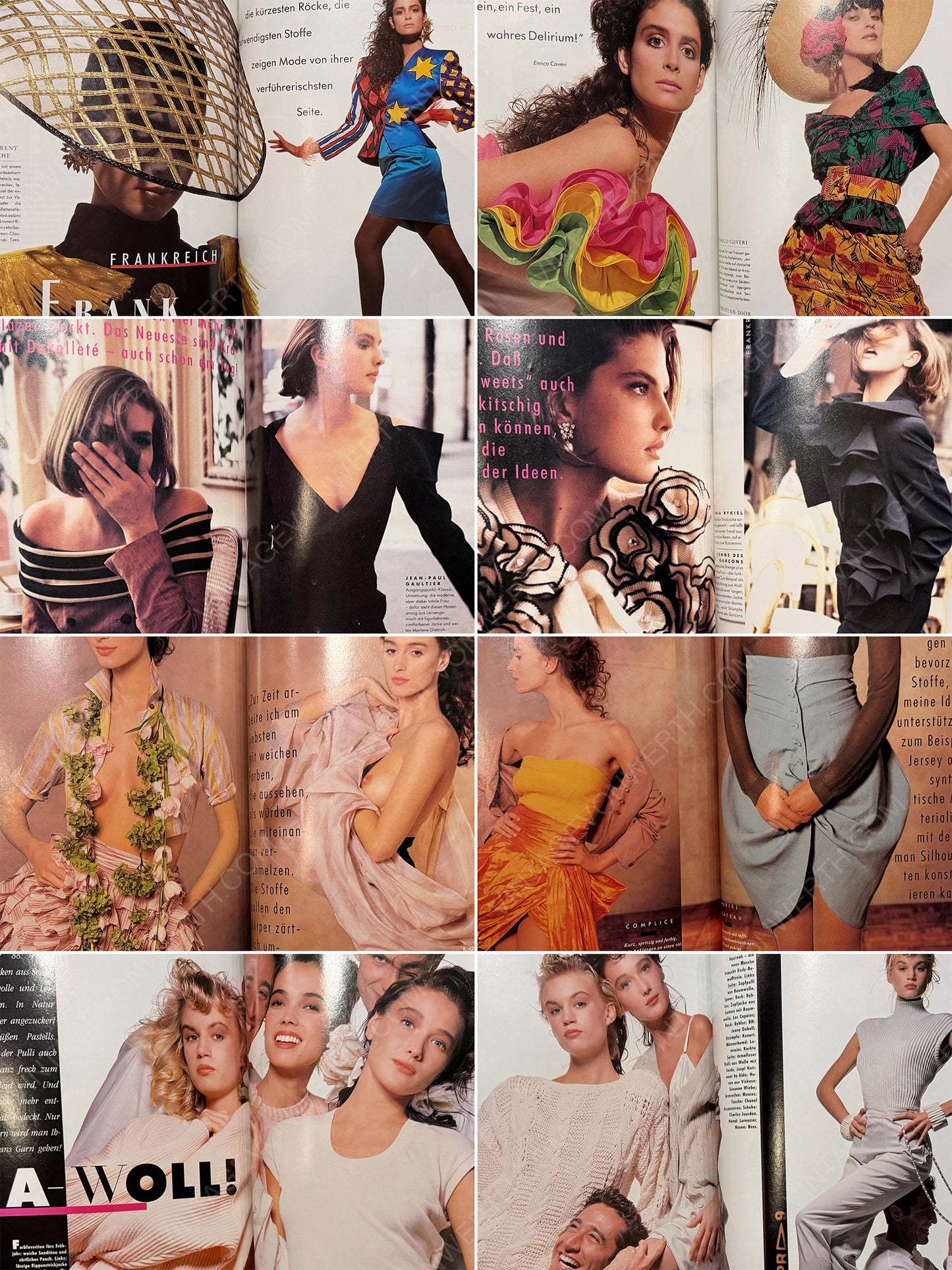 VOGUE GERMANY JANUARY 1988