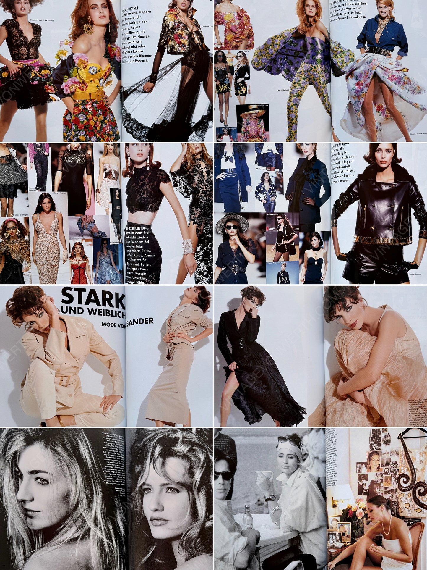 VOGUE GERMANY JANUARY 1992