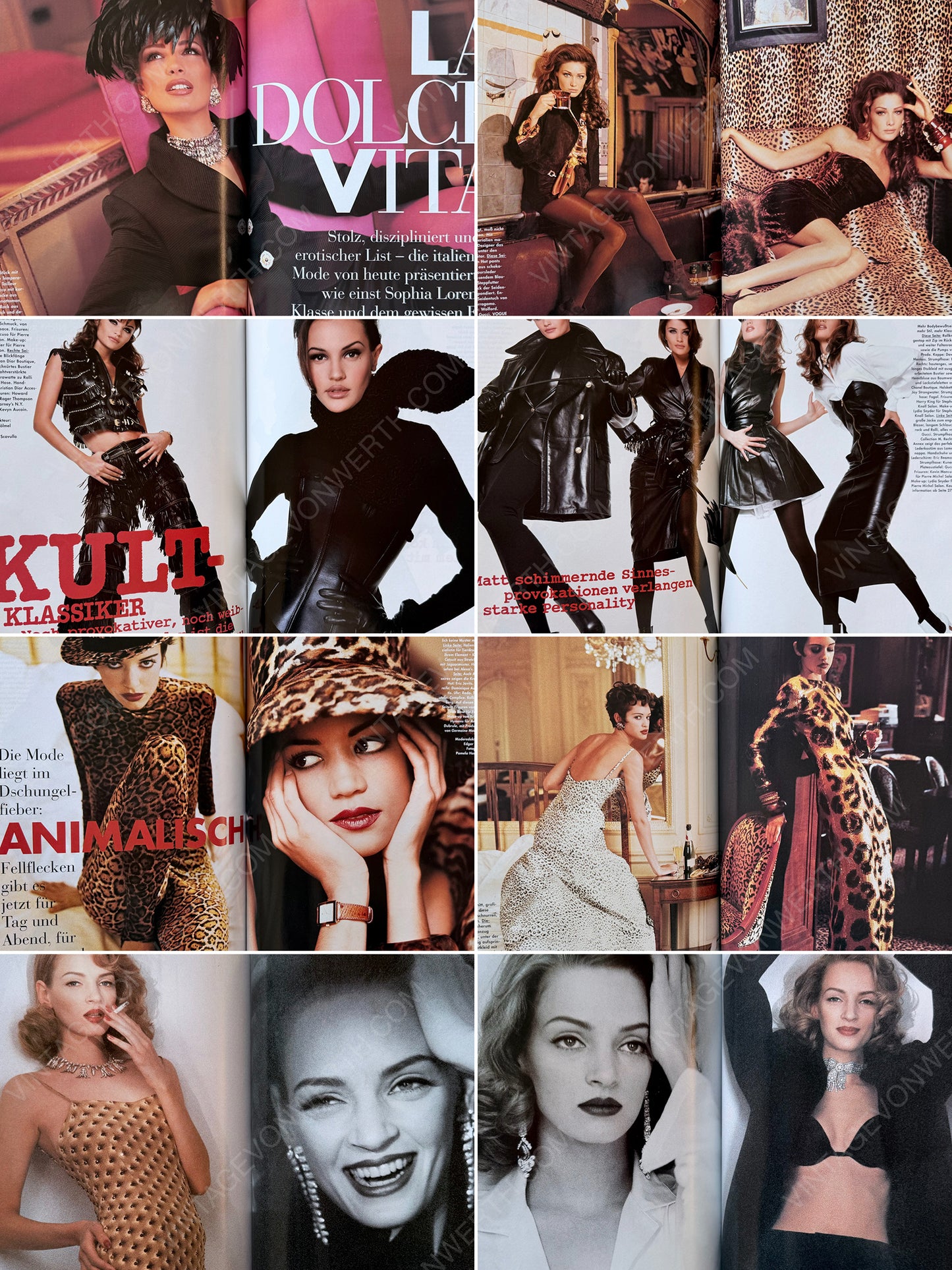 VOGUE GERMANY AUGUST 1992
